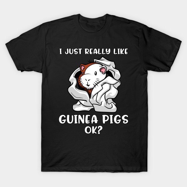 I Just Really Like Guinea Pigs Funny Cavy Animal